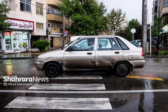 گزارش تصویری | بارش باران بهاری در مشهد (۲۶ فروردین ماه ۱۴۰۴)