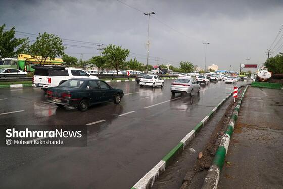 گزارش تصویری | بارش باران بهاری در مشهد (۲۶ فروردین ماه ۱۴۰۴)
