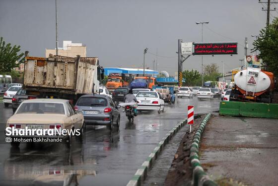 گزارش تصویری | بارش باران بهاری در مشهد (۲۶ فروردین ماه ۱۴۰۴)