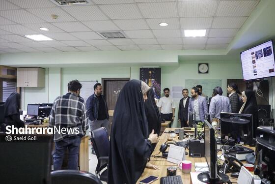 گزارش تصویری | بازدید خبرنگاران استان قزوین از مؤسسه شهرآرا