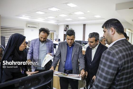 گزارش تصویری | بازدید خبرنگاران استان قزوین از مؤسسه شهرآرا