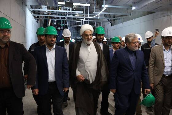 عضو شورای اسلامی شهر مشهد: ایستگاه مترو میدان شهدا بزرگ‌ترین ایستگاه خاورمیانه است + عکس