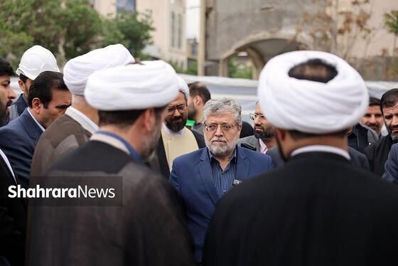 گزارش تصویری | بازدید اعضای حوزه علمیه خراسان از فاز یک خط سه قطارشهری مشهد