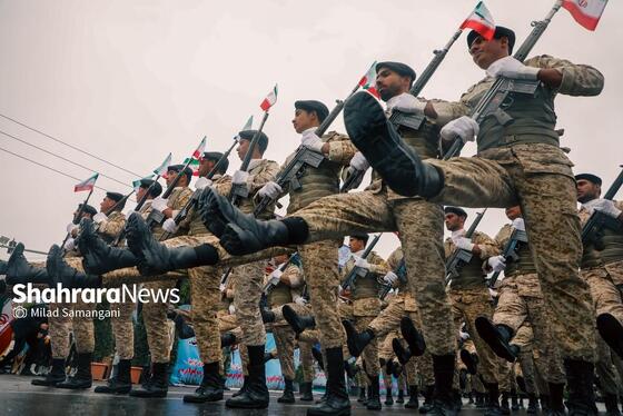 گزارش تصویری | مراسم رژه روز ارتش در مشهد (۲۹ فروردین ۱۴۰۴)
