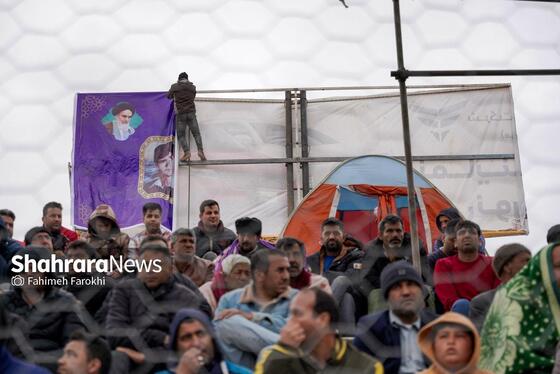 گزارش تصویری | مسابقات کشتی چوخه در شهر تاریخی خانلق