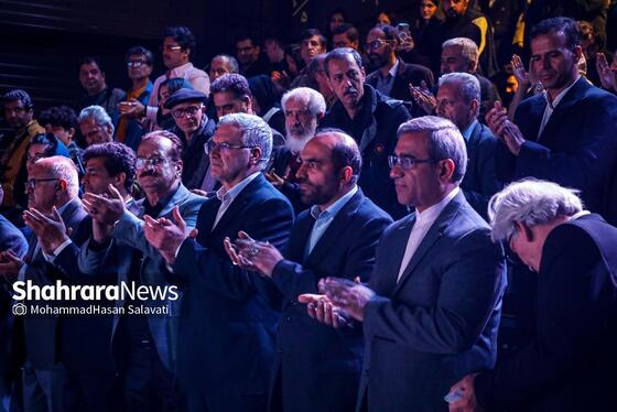 گزارش تصویری | آیین افتتاح تماشاخانه «کربن» در مشهد