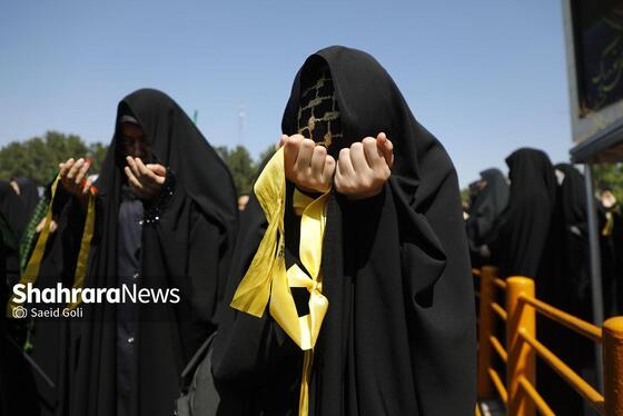 گزارش تصویری | تجمع دانش آموزان مشهدی در محکومیت کشتار کودکان غزه