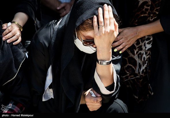 مراسم تشییع و خاکسپاری سیروس گرجستانی + تصاویر