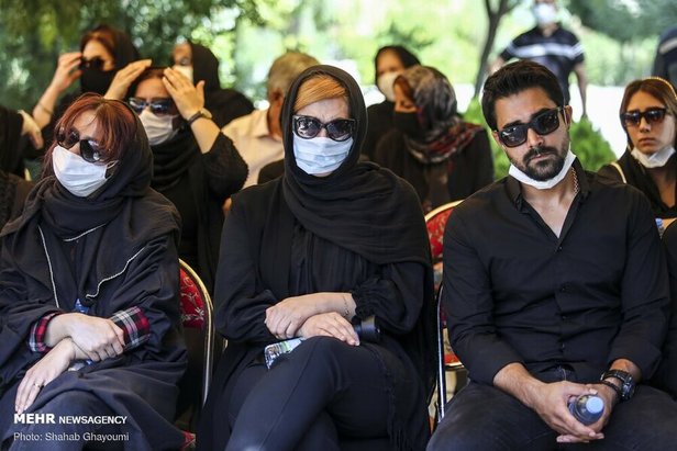 مراسم تشییع و خاکسپاری سیروس گرجستانی + تصاویر