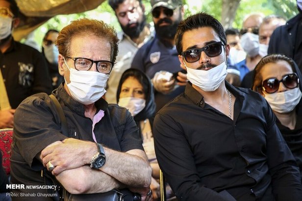 مراسم تشییع و خاکسپاری سیروس گرجستانی + تصاویر