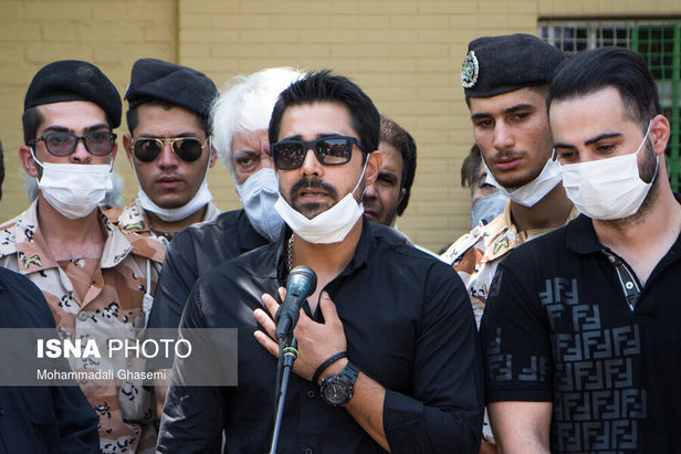 مراسم تشییع و خاکسپاری سیروس گرجستانی + تصاویر