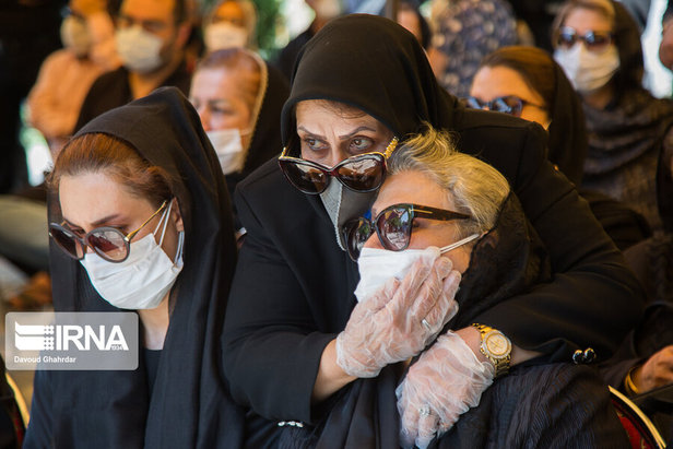 مراسم تشییع و خاکسپاری سیروس گرجستانی + تصاویر