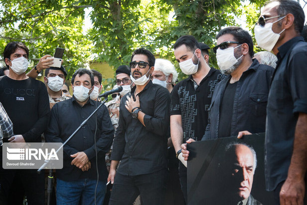 مراسم تشییع و خاکسپاری سیروس گرجستانی + تصاویر