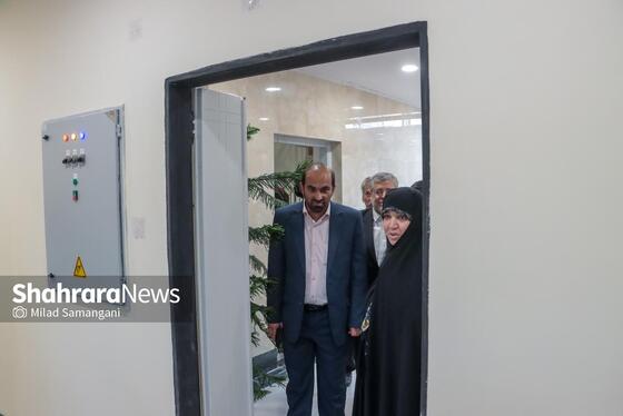 گزارش تصویری | آیین بهره برداری از فاز یک ساختمان فرماندهی و ستاد سازمان آتش‌نشانی مشهد
