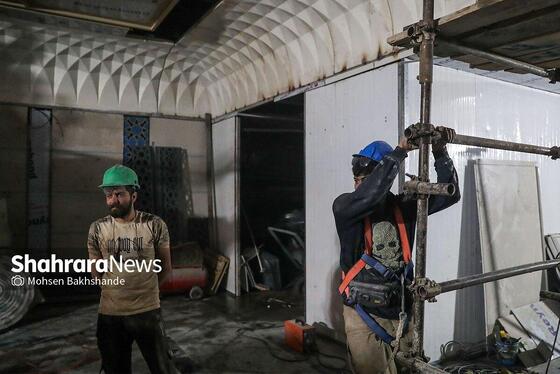 گزارش تصویری | بازدید آیت‌الله علم‌الهدی از ایستگاه باب‌الجواد(ع) مترو مشهد