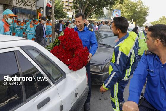 گزارش تصویری | آیین اذن خدمت با حضور نیرو‌های خدمات شهری مشهد (۱۰ اردیبهشت ۱۴۰۴)
