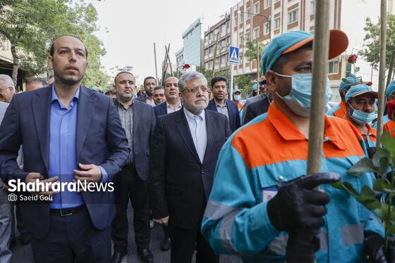 گزارش تصویری | آیین اذن خدمت با حضور نیرو‌های خدمات شهری مشهد (۱۰ اردیبهشت ۱۴۰۴)