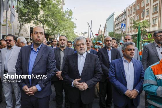 گزارش تصویری | آیین اذن خدمت با حضور نیرو‌های خدمات شهری مشهد (۱۰ اردیبهشت ۱۴۰۴)