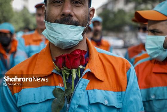 گزارش تصویری | آیین اذن خدمت با حضور نیرو‌های خدمات شهری مشهد (۱۰ اردیبهشت ۱۴۰۴)