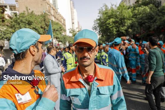 گزارش تصویری | آیین اذن خدمت با حضور نیرو‌های خدمات شهری مشهد (۱۰ اردیبهشت ۱۴۰۴)