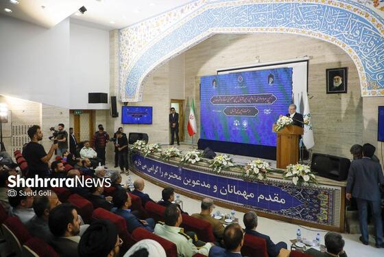 گزارش تصویری | آیین بهره‌برداری از اولین زمین فوتبال چمن‌مصنوعی استاندارد در مشهد مقدس (۱۰ اردیبهشت ۱۴۰۴)
