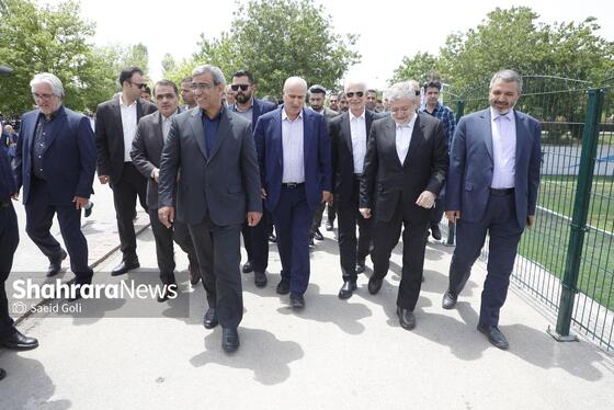 گزارش تصویری | آیین بهره‌برداری از اولین زمین فوتبال چمن‌مصنوعی استاندارد در مشهد مقدس (۱۰ اردیبهشت ۱۴۰۴)