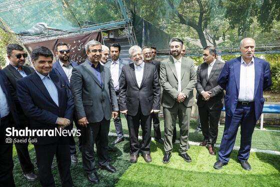 گزارش تصویری | آیین بهره‌برداری از اولین زمین فوتبال چمن‌مصنوعی استاندارد در مشهد مقدس (۱۰ اردیبهشت ۱۴۰۴)