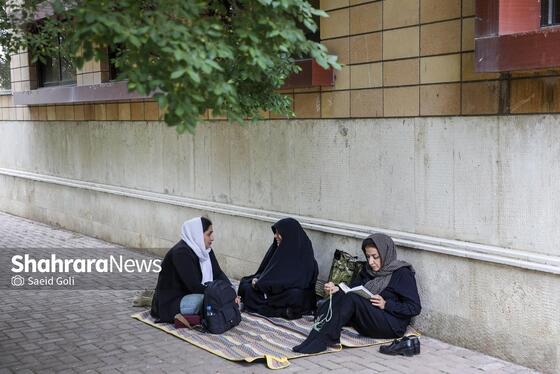 گزارش تصویری | کنکور سراسری ۱۴۰۴