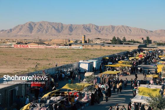 گزارش تصویری | جمعه‌بازار مشهد