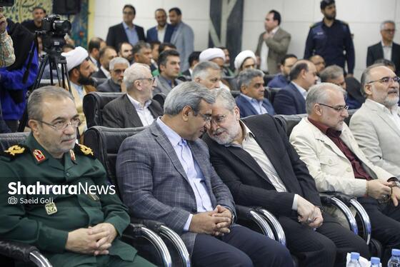 گزارش تصویری | آیین بهره‌برداری از ایستگاه پایانی خط دو مترو (شهید فکوری) مشهد (۱۳ اردیبهشت ۱۴۰۴)