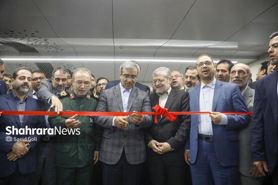 گزارش تصویری | آیین بهره‌برداری از ایستگاه پایانی خط دو مترو (شهید فکوری) مشهد (۱۳ اردیبهشت ۱۴۰۴)