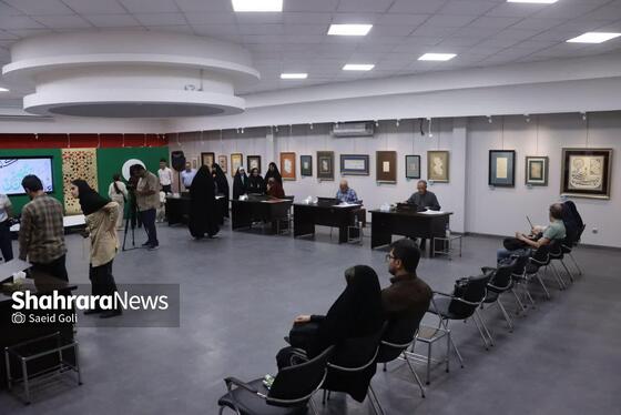 هم‌نویسی رضوی، جلوه‌ای از ارادت هنرمندانه در دهه کرامت + ویدئو