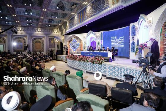 گزارش تصویری | اختتامیه ششمین کنگره جهانی حضرت رضا(ع) با حضور رئیس‌جمهور در مشهد