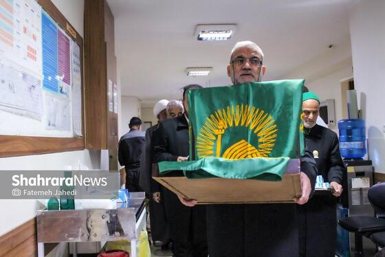 گزارش تصویری | حضور کاروان «زیر سایه خورشید» در بیمارستان امید مشهد