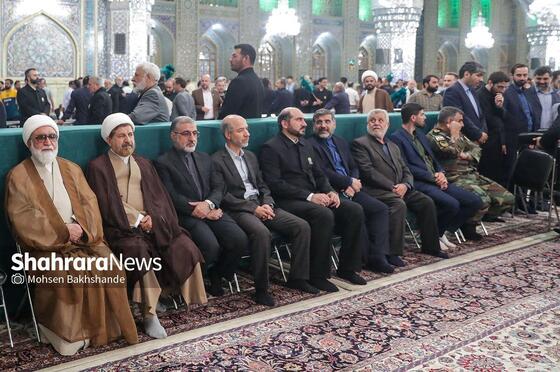 گزارش تصویری | آیین گرامیداشت شهدای خدمت در حرم امام‌رضا(ع) (۱۸ اردیبهشت ۱۴۰۴)