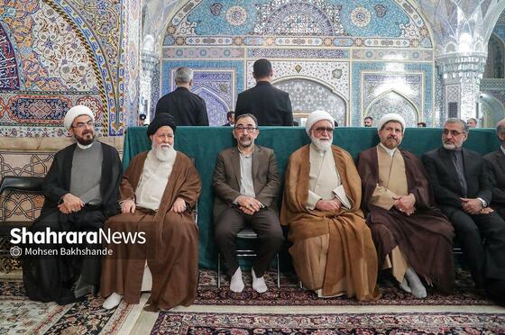 گزارش تصویری | آیین گرامیداشت شهدای خدمت در حرم امام‌رضا(ع) (۱۸ اردیبهشت ۱۴۰۴)