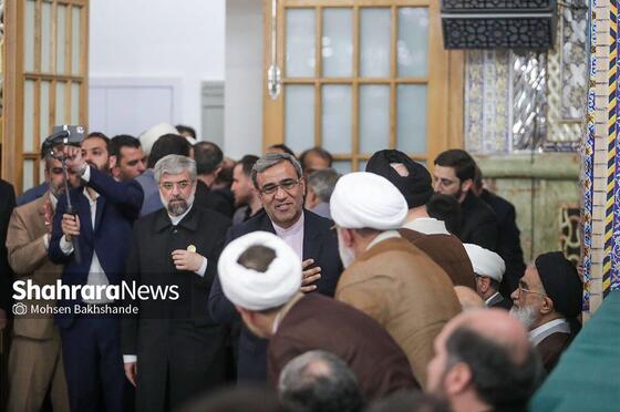 گزارش تصویری | آیین گرامیداشت شهدای خدمت در حرم امام‌رضا(ع) (۱۸ اردیبهشت ۱۴۰۴)