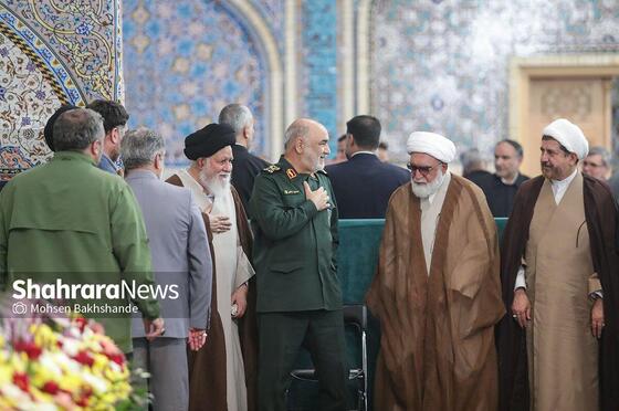گزارش تصویری | آیین گرامیداشت شهدای خدمت در حرم امام‌رضا(ع) (۱۸ اردیبهشت ۱۴۰۴)