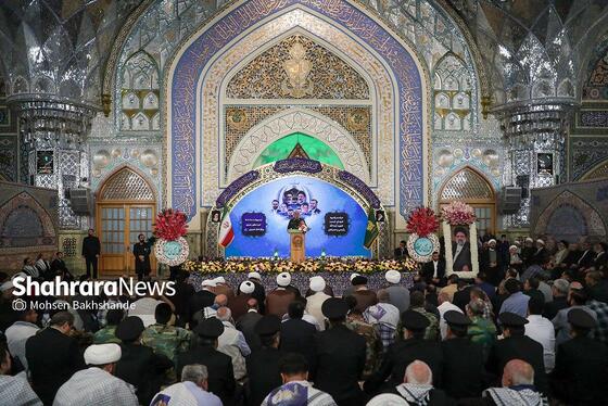 گزارش تصویری | آیین گرامیداشت شهدای خدمت در حرم امام‌رضا(ع) (۱۸ اردیبهشت ۱۴۰۴)