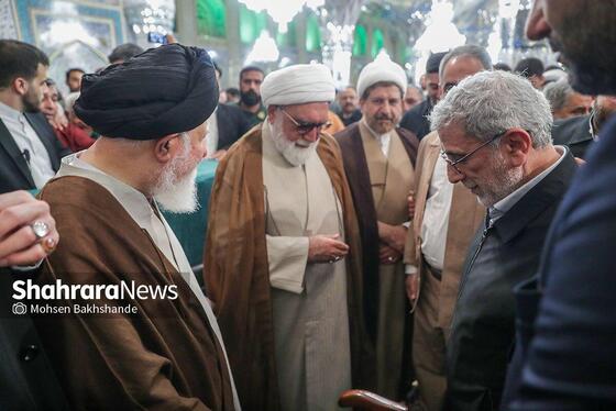 گزارش تصویری | آیین گرامیداشت شهدای خدمت در حرم امام‌رضا(ع) (۱۸ اردیبهشت ۱۴۰۴)