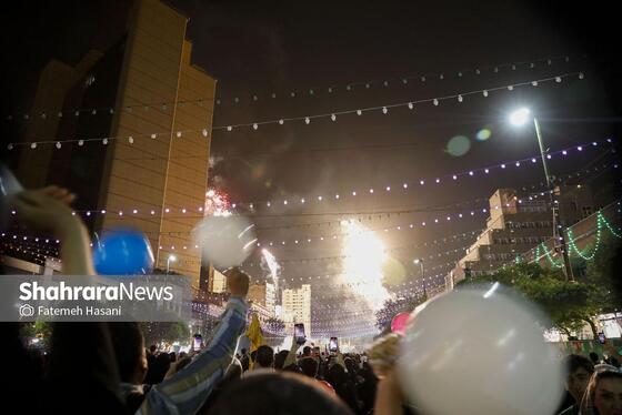 گزارش تصویری | جشن میلیونی امام‌رضایی‌ها در شب میلاد امام‌رضا‌(ع) (۱۸ اردیبهشت ۱۴۰۴)