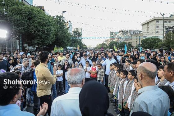 گزارش تصویری | جشن میلیونی امام‌رضایی‌ها در شب میلاد امام‌رضا (ع) / ۲