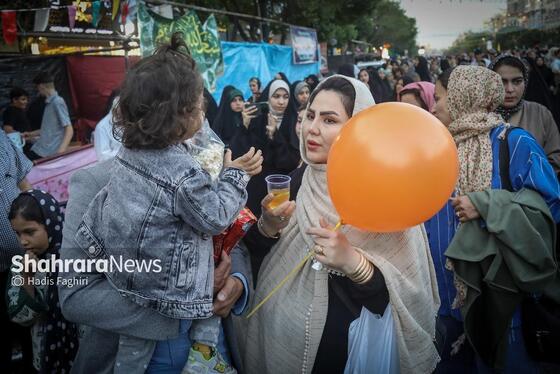 گزارش تصویری | جشن میلیونی امام‌رضایی‌ها در شب میلاد امام‌رضا (ع) / ۲