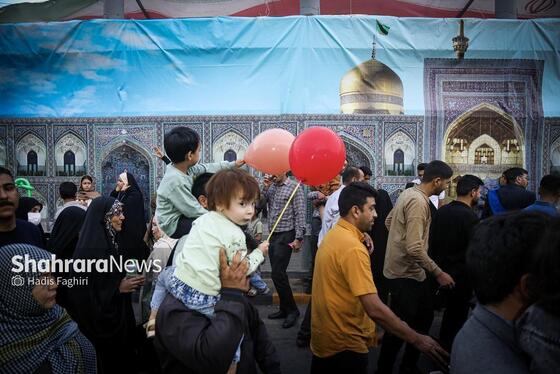 گزارش تصویری | جشن میلیونی امام‌رضایی‌ها در شب میلاد امام‌رضا (ع) / ۲
