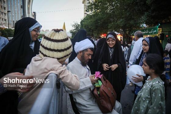 گزارش تصویری | جشن میلیونی امام‌رضایی‌ها در شب میلاد امام‌رضا (ع) / ۲