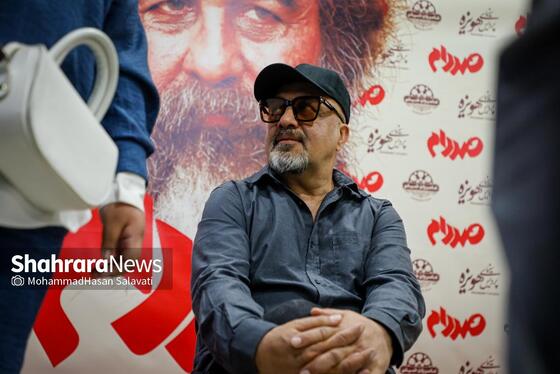 گزارش تصویری | نمایش مردمی فیلم «صددام» با حضور رضا عطاران در مشهد