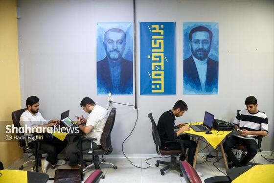 گزارش تصویری | رویداد تولید پوستر و اکران شهری «برای خدمت»