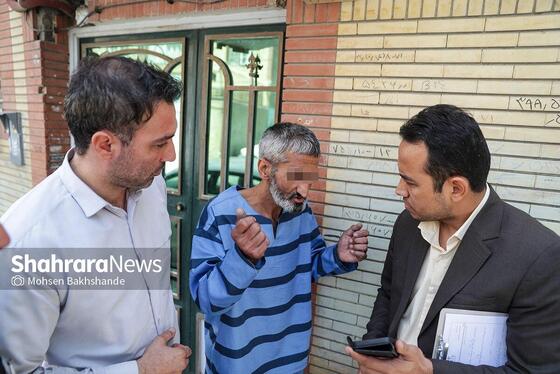 گزارش تصویری | بازسازی صحنه قتل در خیابان شهید کریمی مشهد