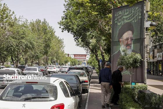 گزارش تصویری | فضاسازی شهری به مناسبت اولین سالگرد شهدای خدمت در مشهد