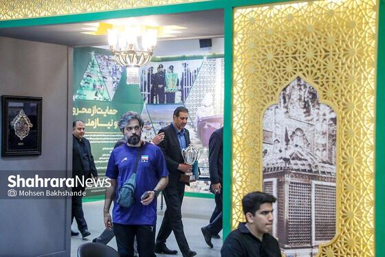 گزارش تصویری | مراسم اهدای کاپ قهرمانی تیم ملی والیبال به موزه آستان قدس رضوی (۲۹ اردیبهشت ۱۴۰۴)